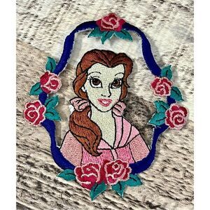 Disney's Belle‎ in Beauty and the Beast Iron on Patch 3.5"h x 2 15/16"w